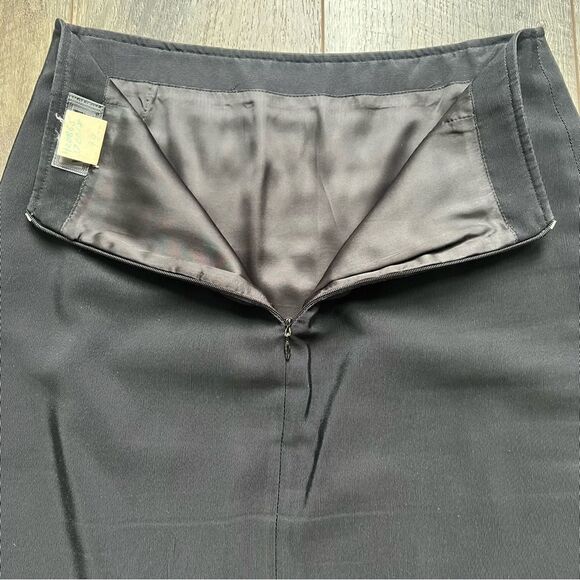 Rare Vintage 1980’s Gianni Versace Black Pencil Skirt - Picture 3 of 9